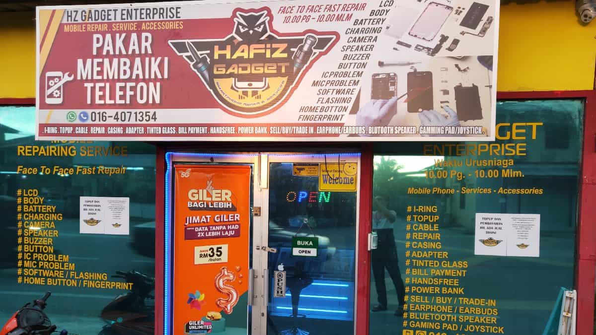 HZ Gadget Enterprise Kedai Iphone Kota Bharu