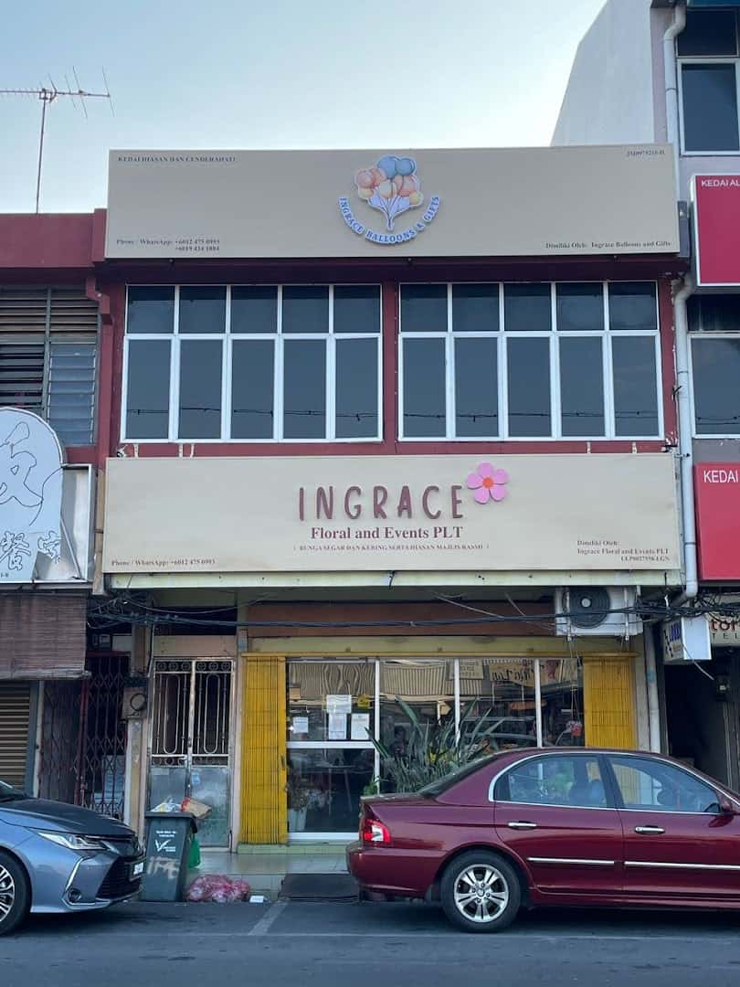 Ingrace Floral and Events Kedai Bunga Perlis
