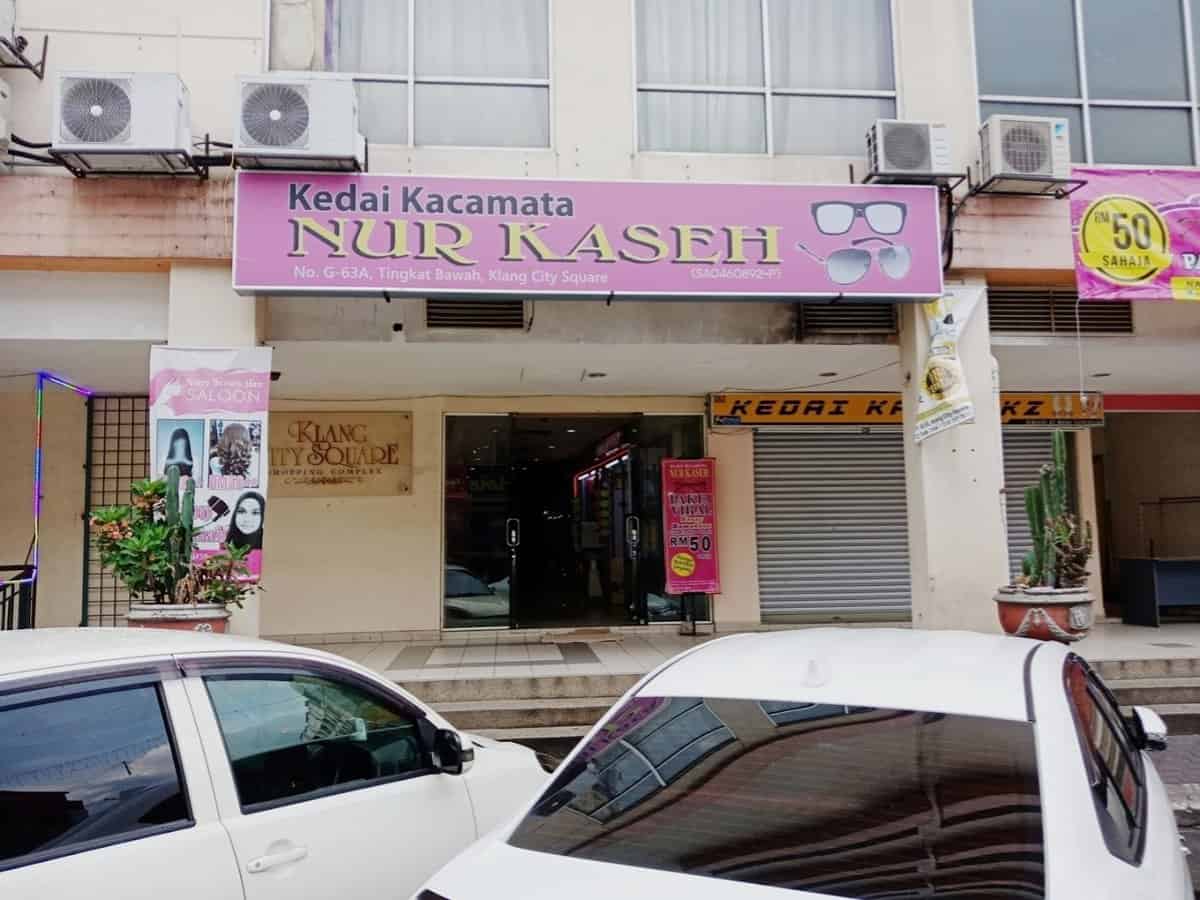 Kedai Kacamata Nur Kaseh Kedai Cermin Mata Klang
