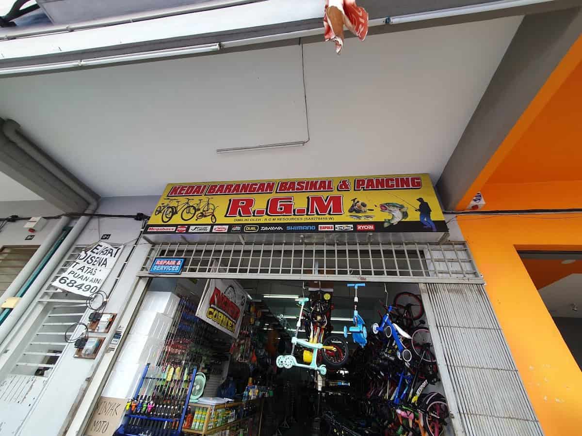 Kedai pancing dan basikal RGM Kedai Pancing Selangor
