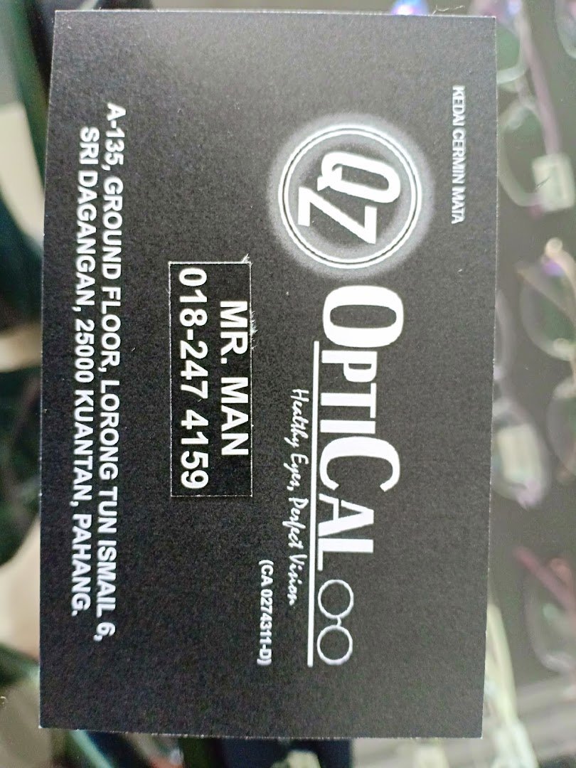 QZ OPTICAL Kedai Cermin Mata Pahang