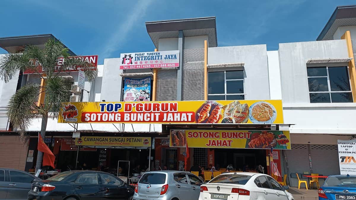 Restoran TOP D'Gurun Kedai Makan Sungai Petani