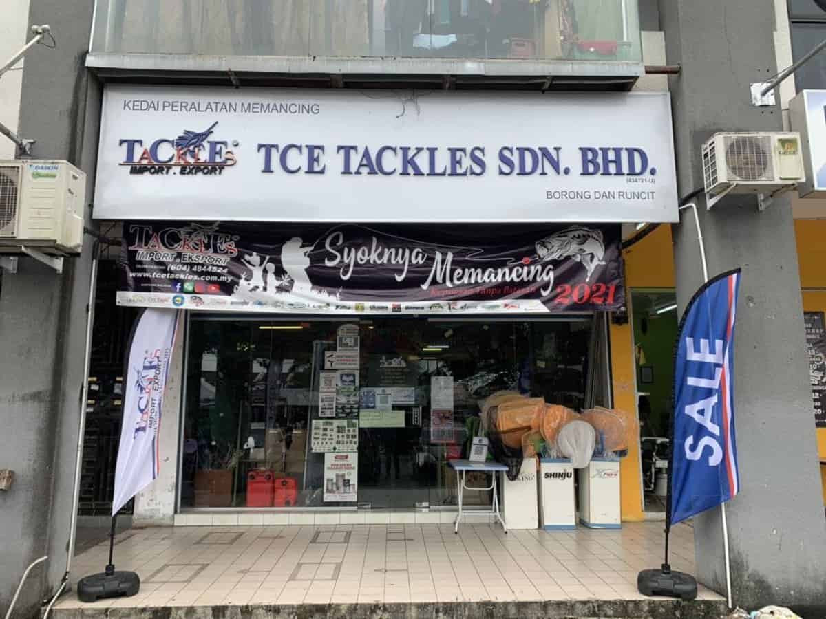 TCE Tackles Kedai Pancing Kuching