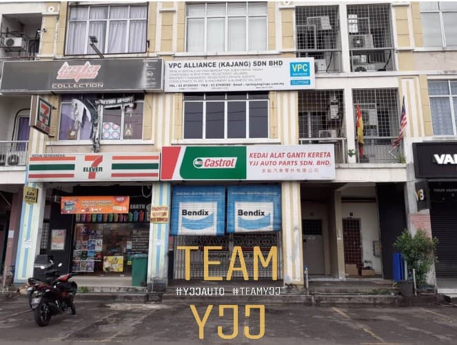 YJJ Auto Parts Sdn Bhd Kedai Spare Part Kereta Kajang